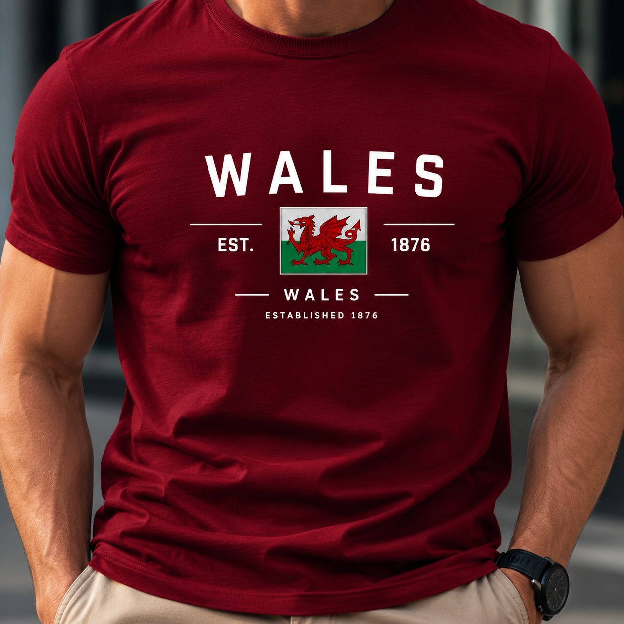 Tshirt Wales 26