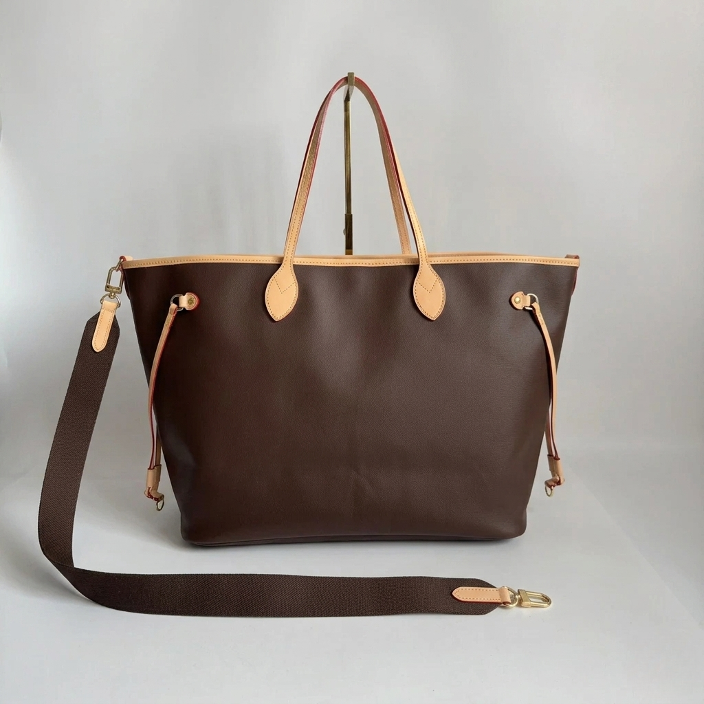 Classic Everyday Brown Tote Bag