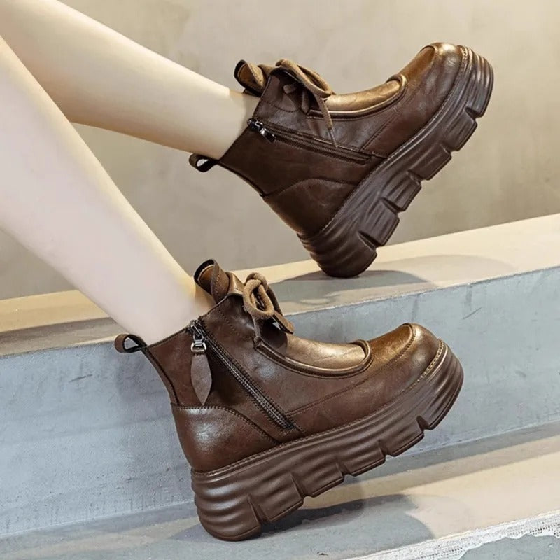 Thick Bottom Boots Women's Winter Warm High Top