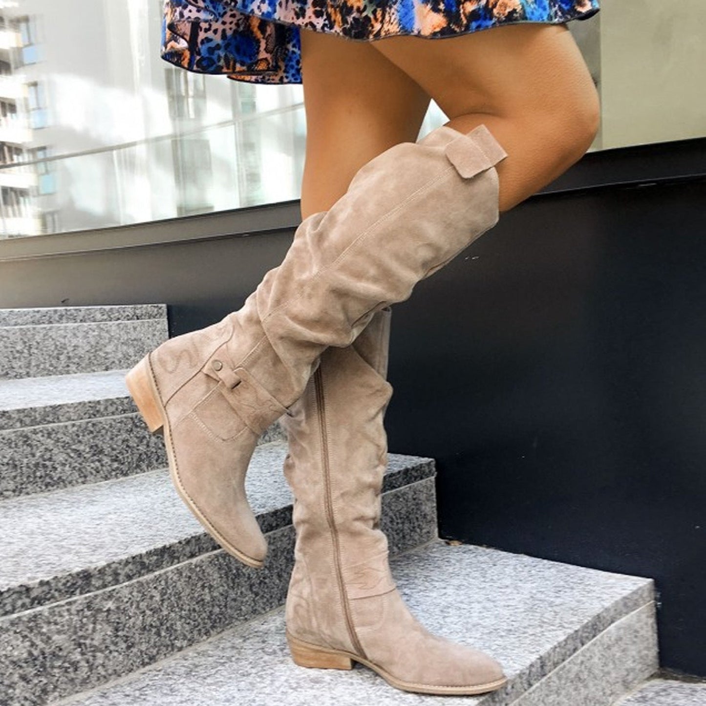 Suede Boots