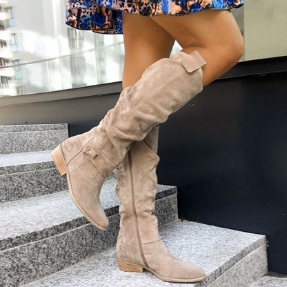 Suede Boots