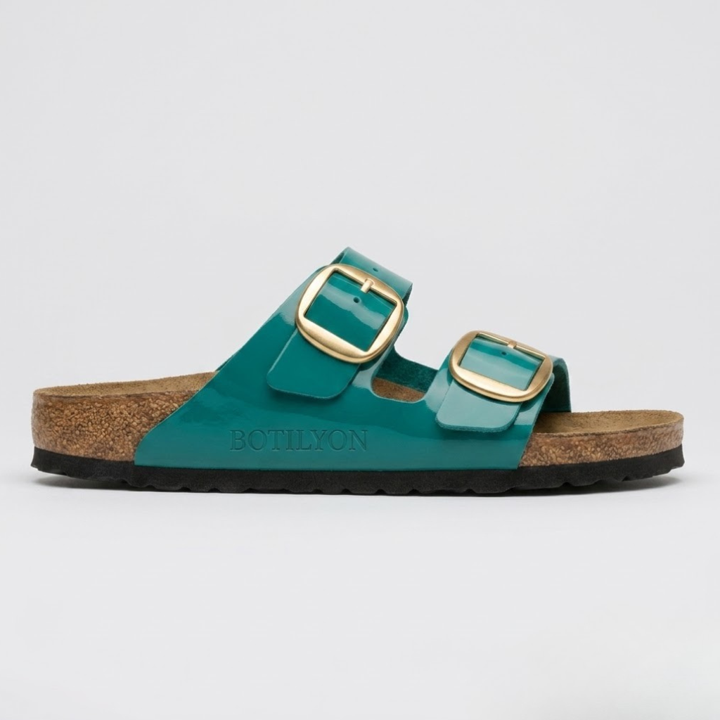 Botilyon Sandal - Emerald Teal