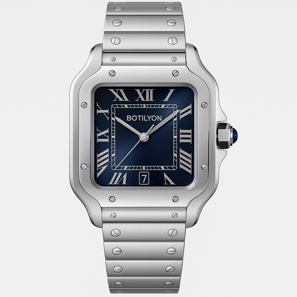 Cartier Santos de Cartier Blue Dial