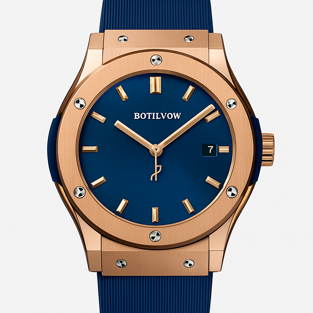 Hublot Classic Fusion Titanium Gold Blue