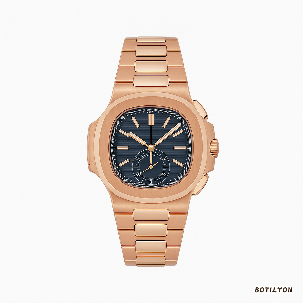 Watch Rose Gold Gold Line
