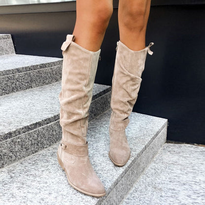 Suede Boots