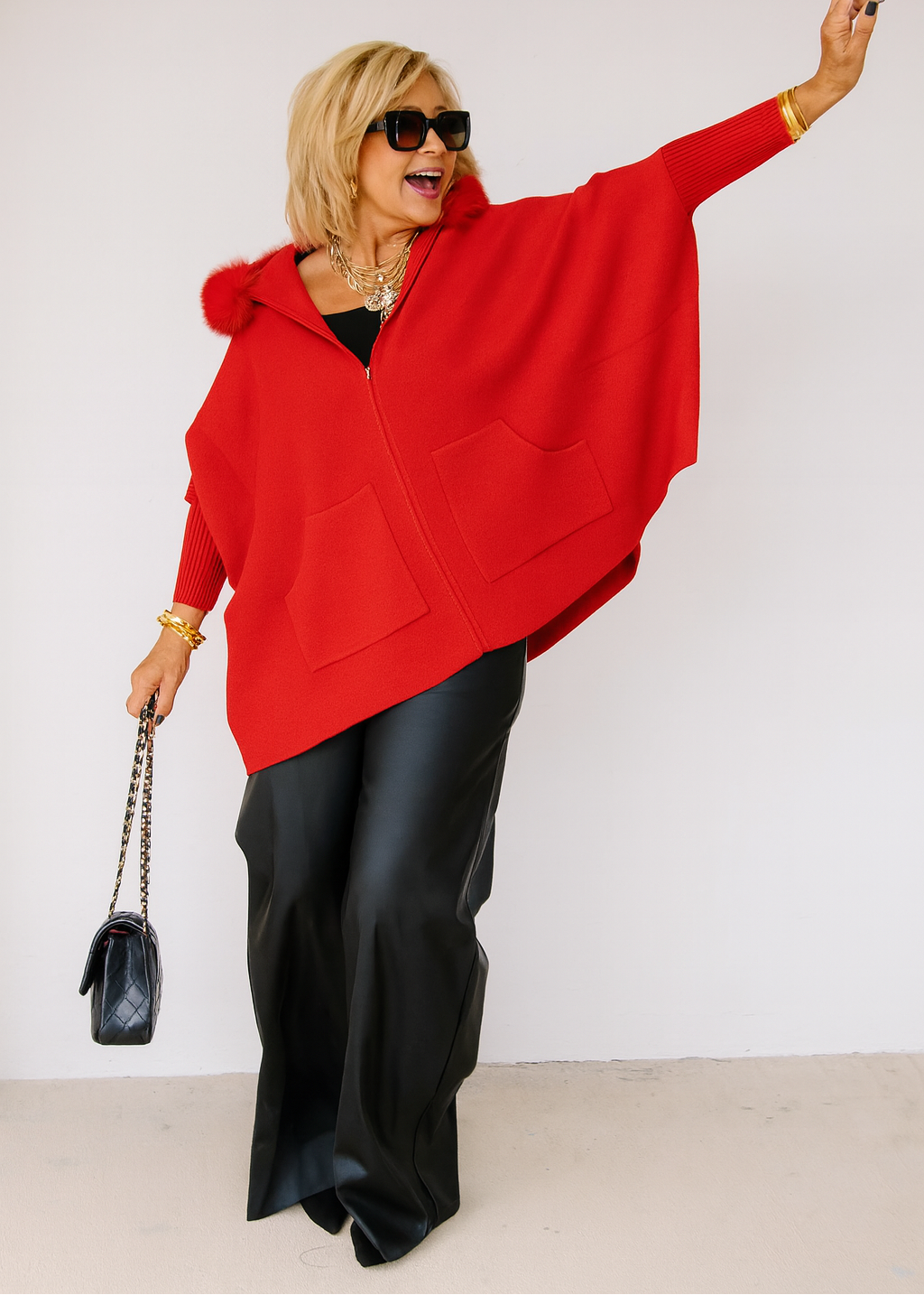 Chic Hooded Cardigan