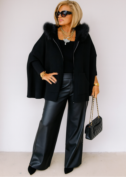 Chic Hooded Cardigan