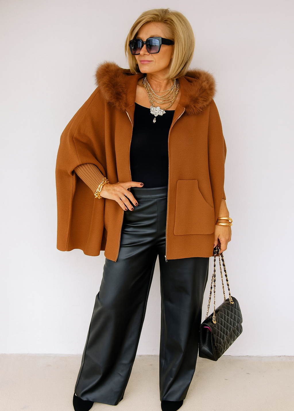 Chic Hooded Cardigan