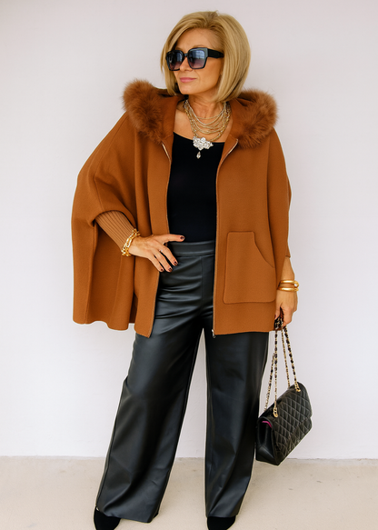 Chic Hooded Cardigan