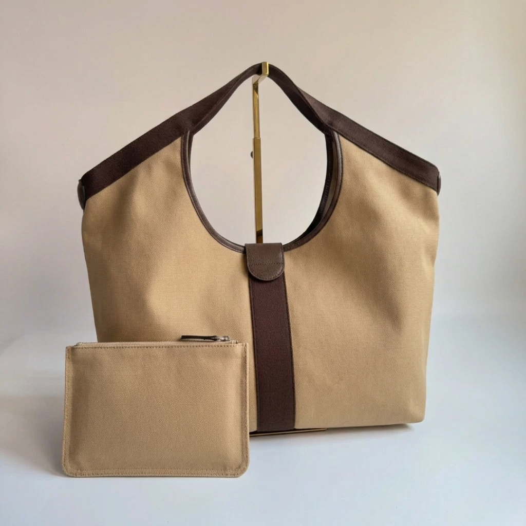 Oversized Traditional Shopping Tote