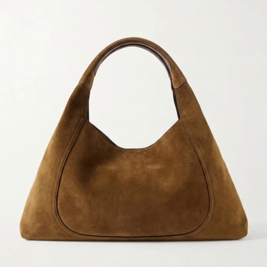 Soft Light Brown Hobo Bag