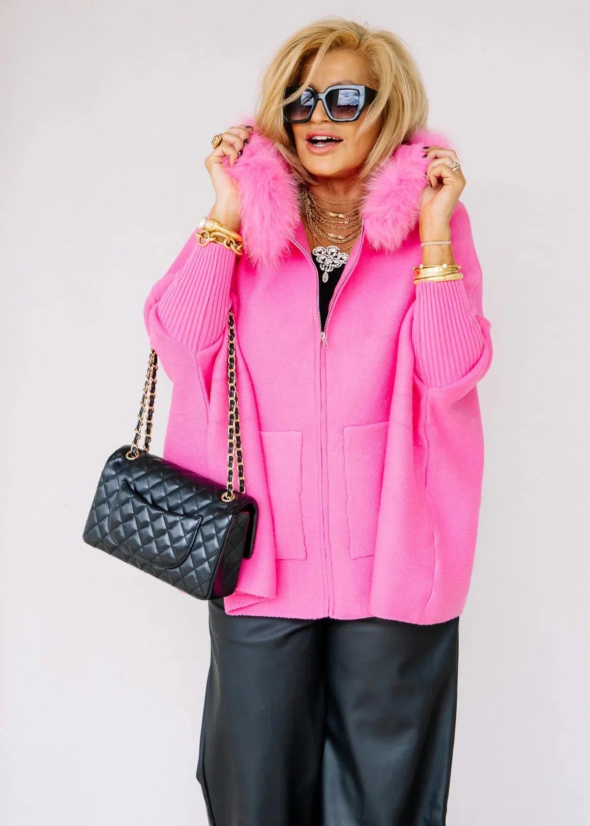 Chic Hooded Cardigan