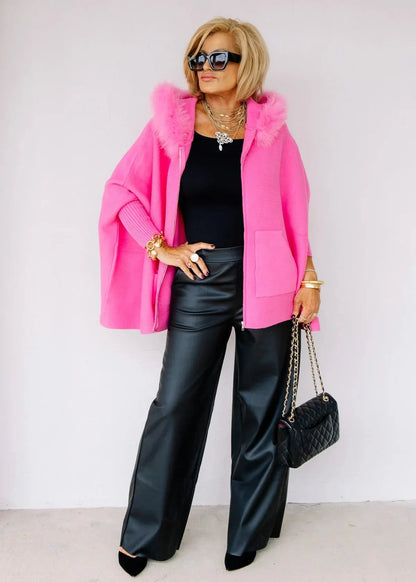 Chic Hooded Cardigan
