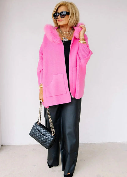 Chic Hooded Cardigan