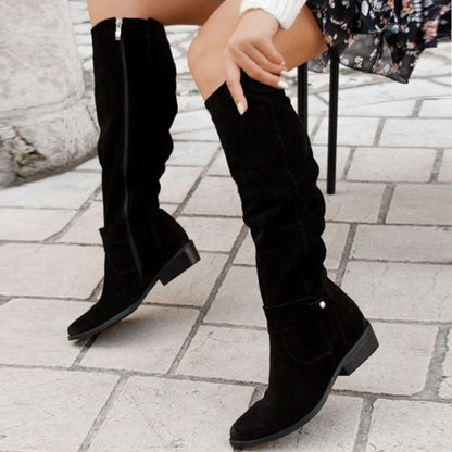 Suede Boots