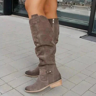 Suede Boots
