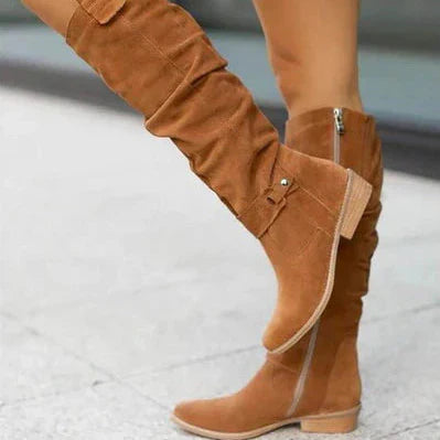Suede Boots
