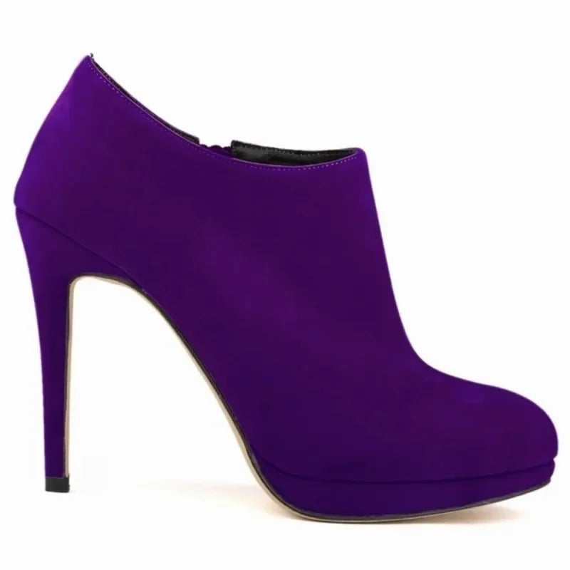 Women Ankle Boots 2026 Autumn Winter Warm Zip Round